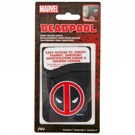 Marvel Comics Deadpool Logo Phone Card and License Holder